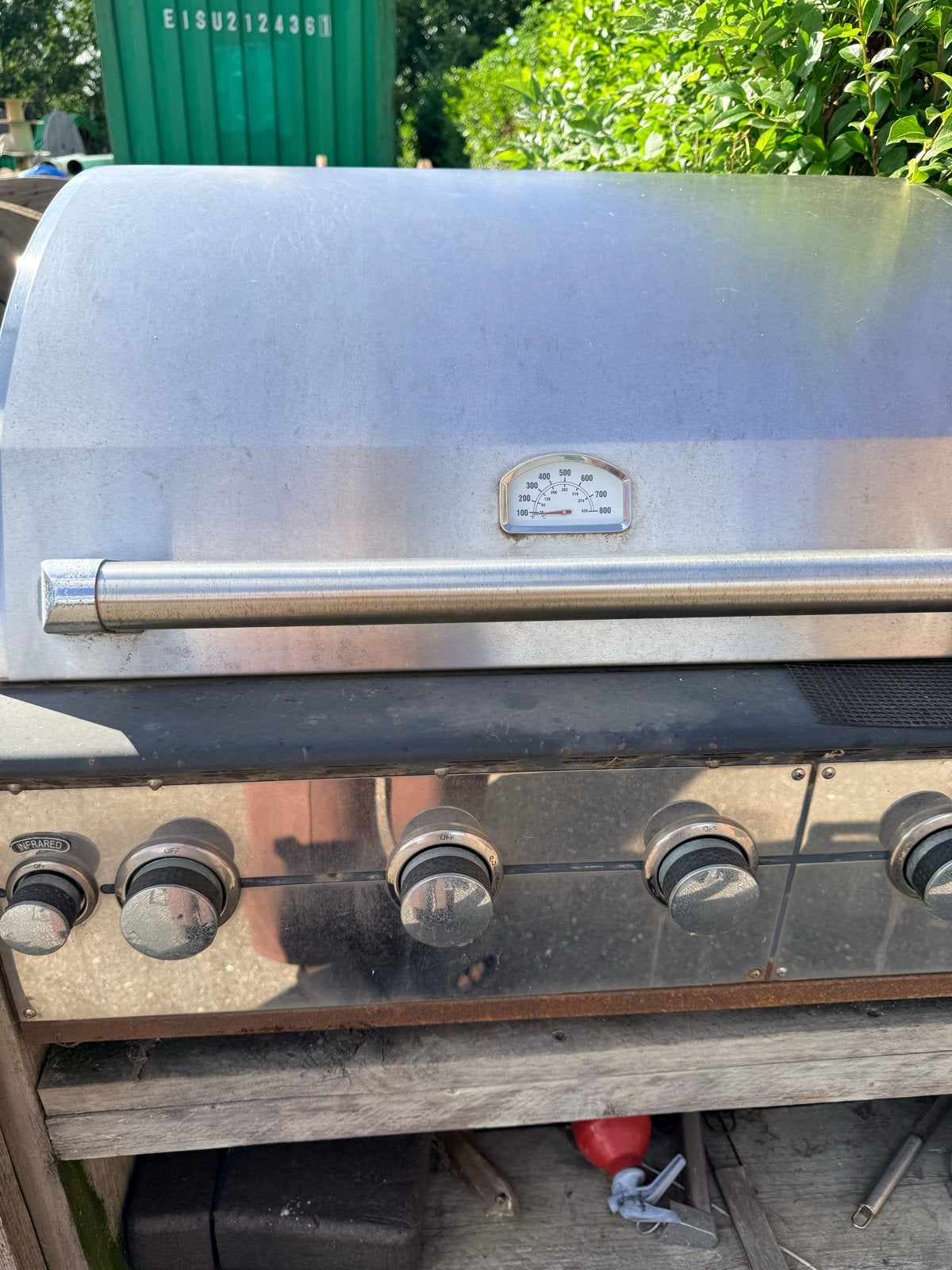 Gebruikte Barbecook gasbarbecue met 4 branders, Ophalen of Verzenden, Gebruikt