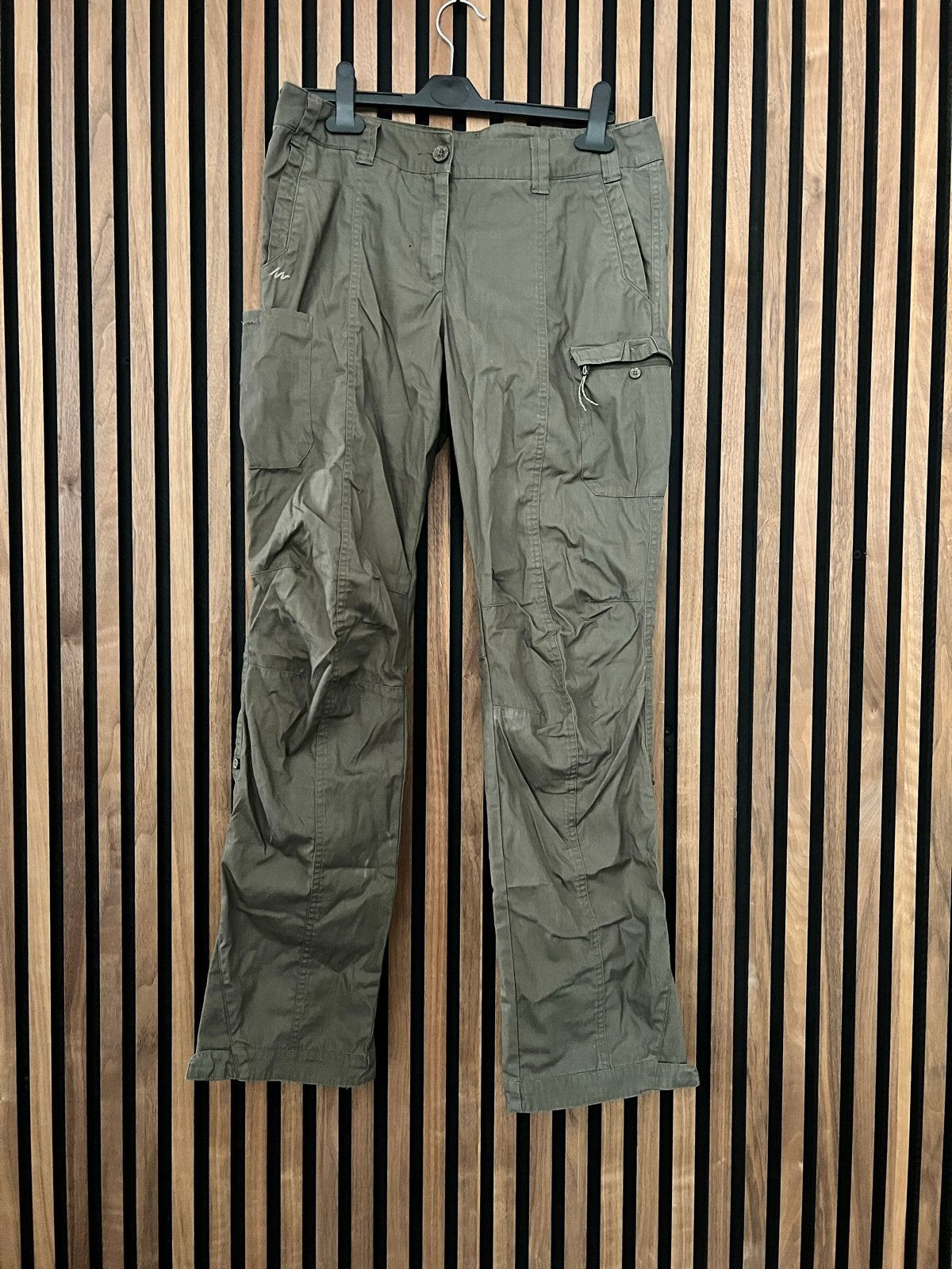 Decathlon Quechua Cargo Broek - Maat M, Ophalen of Verzenden, Zo goed als nieuw, Maat 48/50 (M), Groen