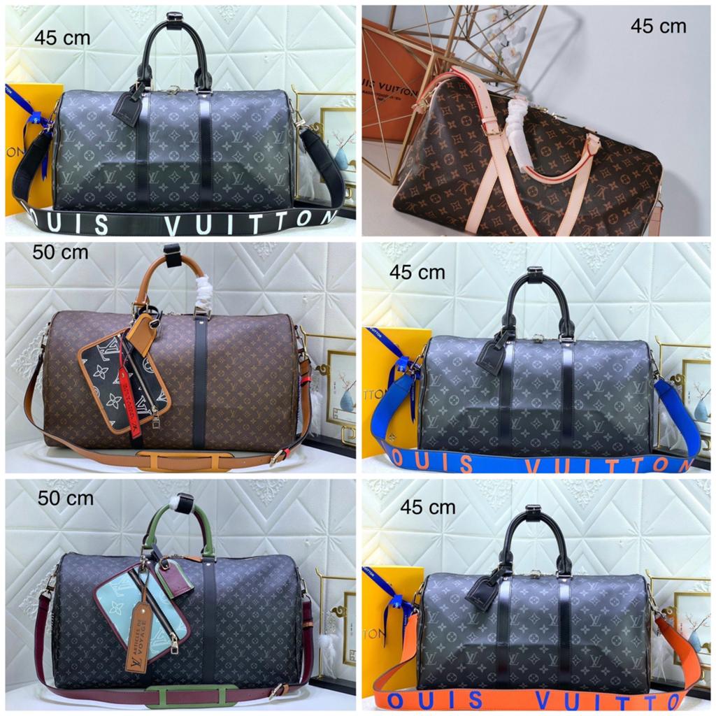 Louis Vuitton Keepalls / Weekendtassen Nieuw, 40 tot 60 cm, 30 cm of meer, Zwart, Ophalen of Verzenden