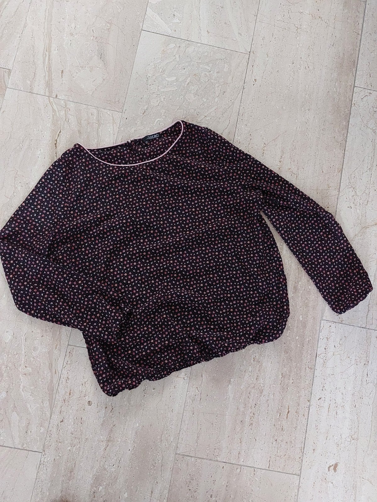 Norah blouse met bloemenprint - Maat 42, Meerkleurig, Maat 42/44 (L), Ophalen of Verzenden, Zo goed als nieuw