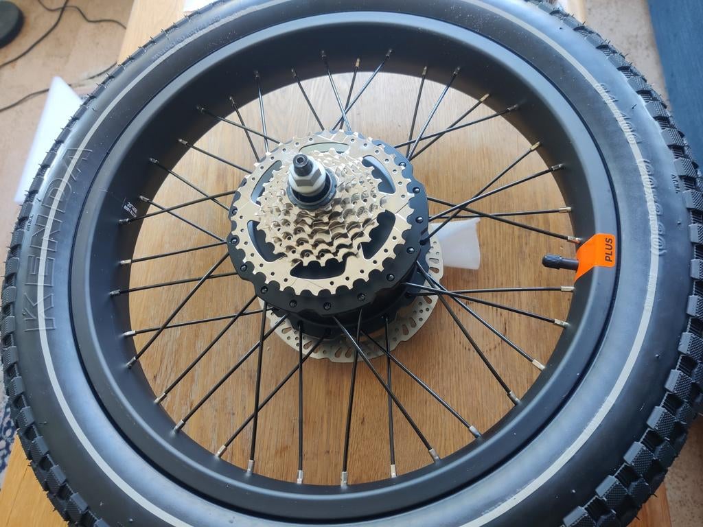 Volledig achterwiel met motor voor RadRunner+, Fietsen en Brommers, Fietsonderdelen, Wiel, Nieuw, Ophalen of Verzenden, Elektrische fiets