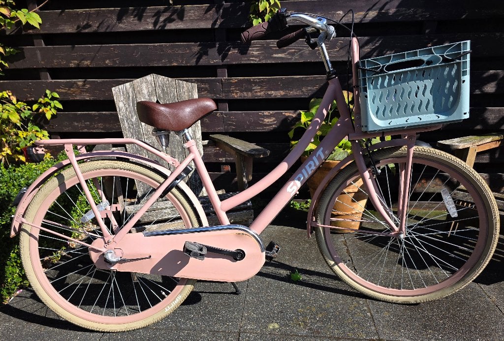 Roze spirit fiets 3 versnellingen! 26 inch!, Terugtraprem, Gebruikt, Versnellingen, Spirit