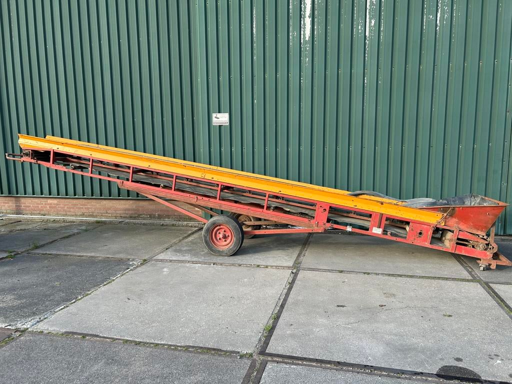Miedema transportband 7 meter, Ophalen, Voertechniek