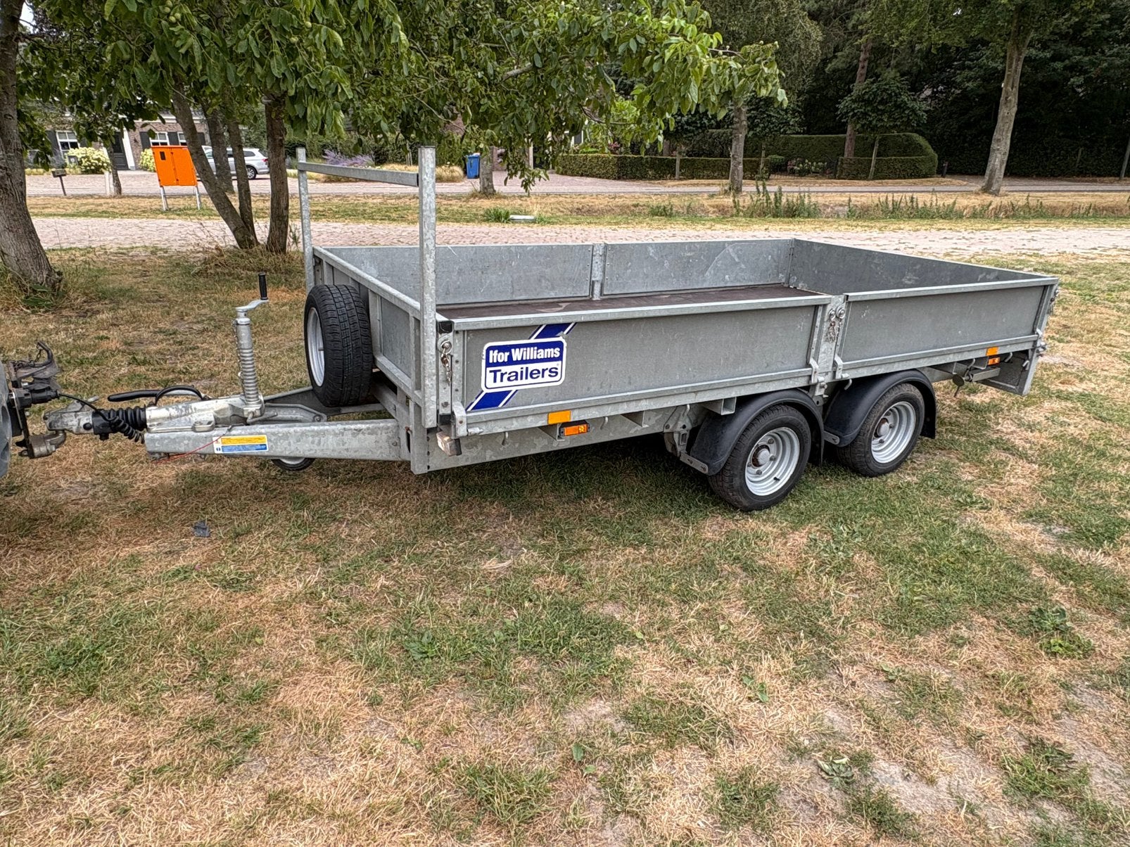Ifor Williams LM 35 plateau aanhanger, Ophalen, Zo goed als nieuw