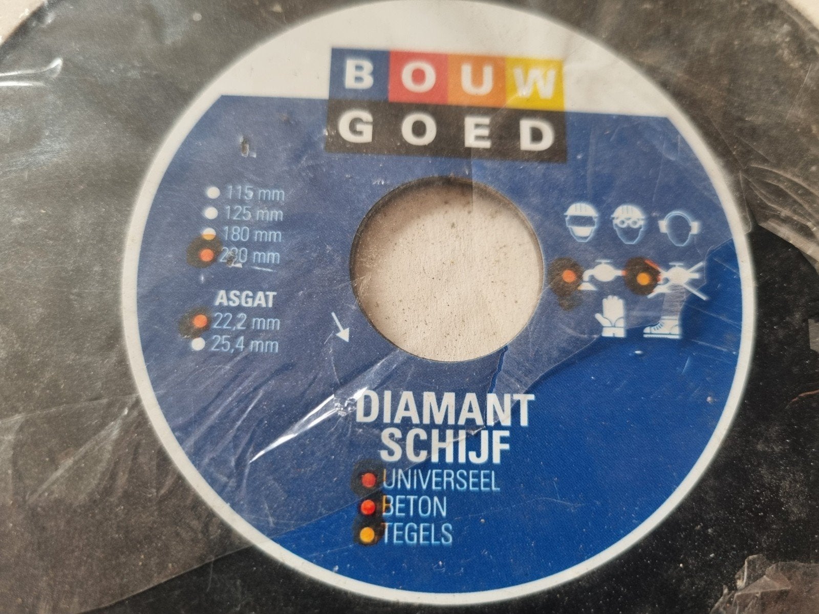 Bouw Goed Diamant Schijf Universeel Beton Tegels, Ophalen of Verzenden, Nieuw, 1000 watt of meer