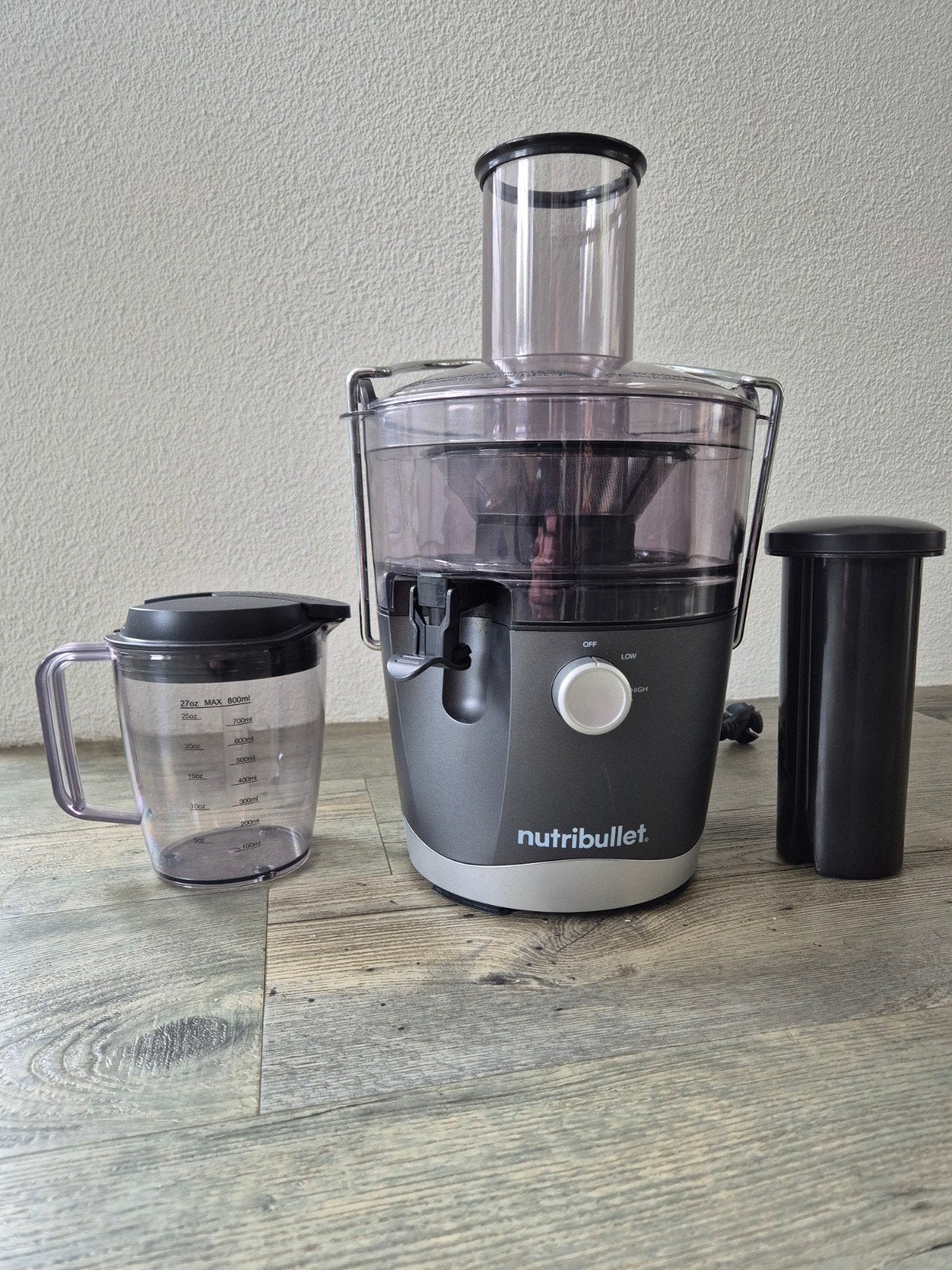 Nutri bullet juicer / blender / sapcentrifuge, Witgoed en Apparatuur, Juicers, Ophalen of Verzenden, Zo goed als nieuw, Elektrisch
