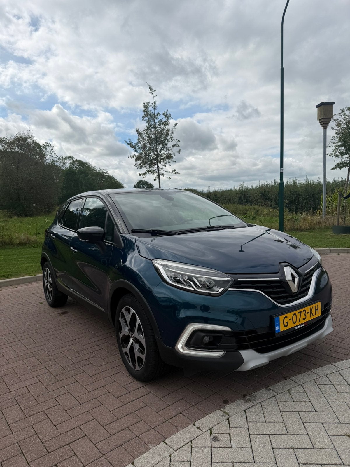 Renault Captur automaat, 15 km/l, 4 cilinders, Blauw, Origineel Nederlands