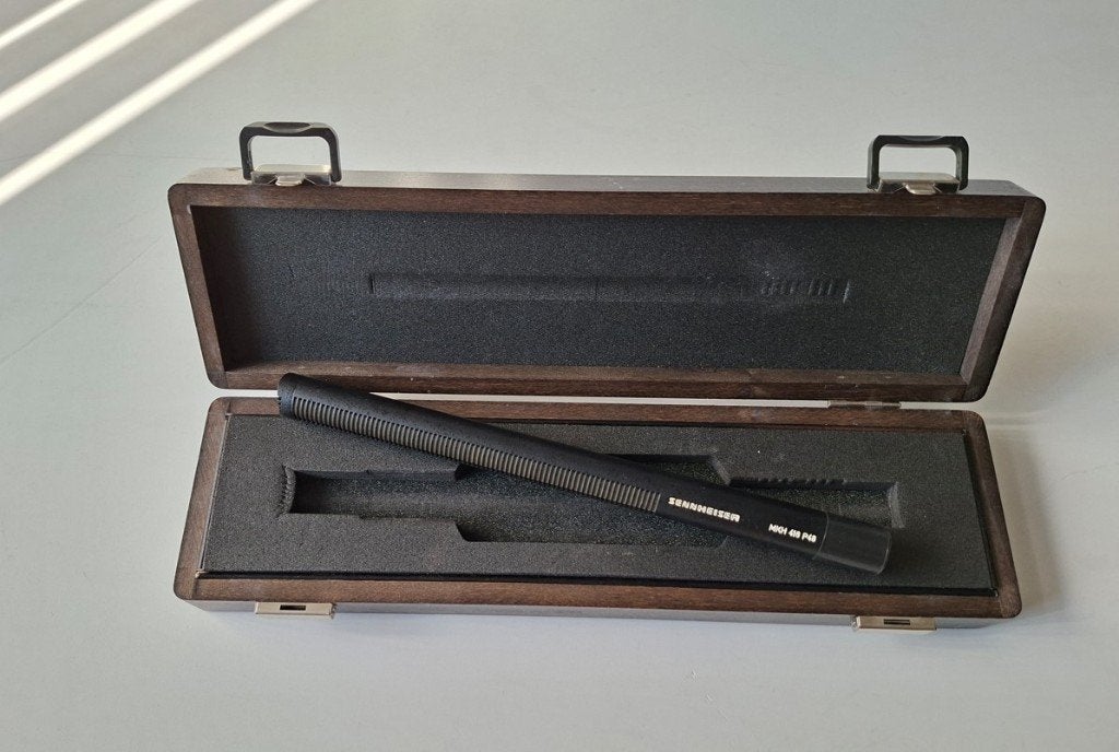 Sennheiser MKH 416 P48 condensator microfoon, Ophalen of Verzenden, Zo goed als nieuw, Overige typen