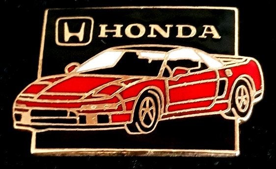 Honda NS x pin- rood zwart, Verzenden, Nieuw, Transport, Speldje of Pin