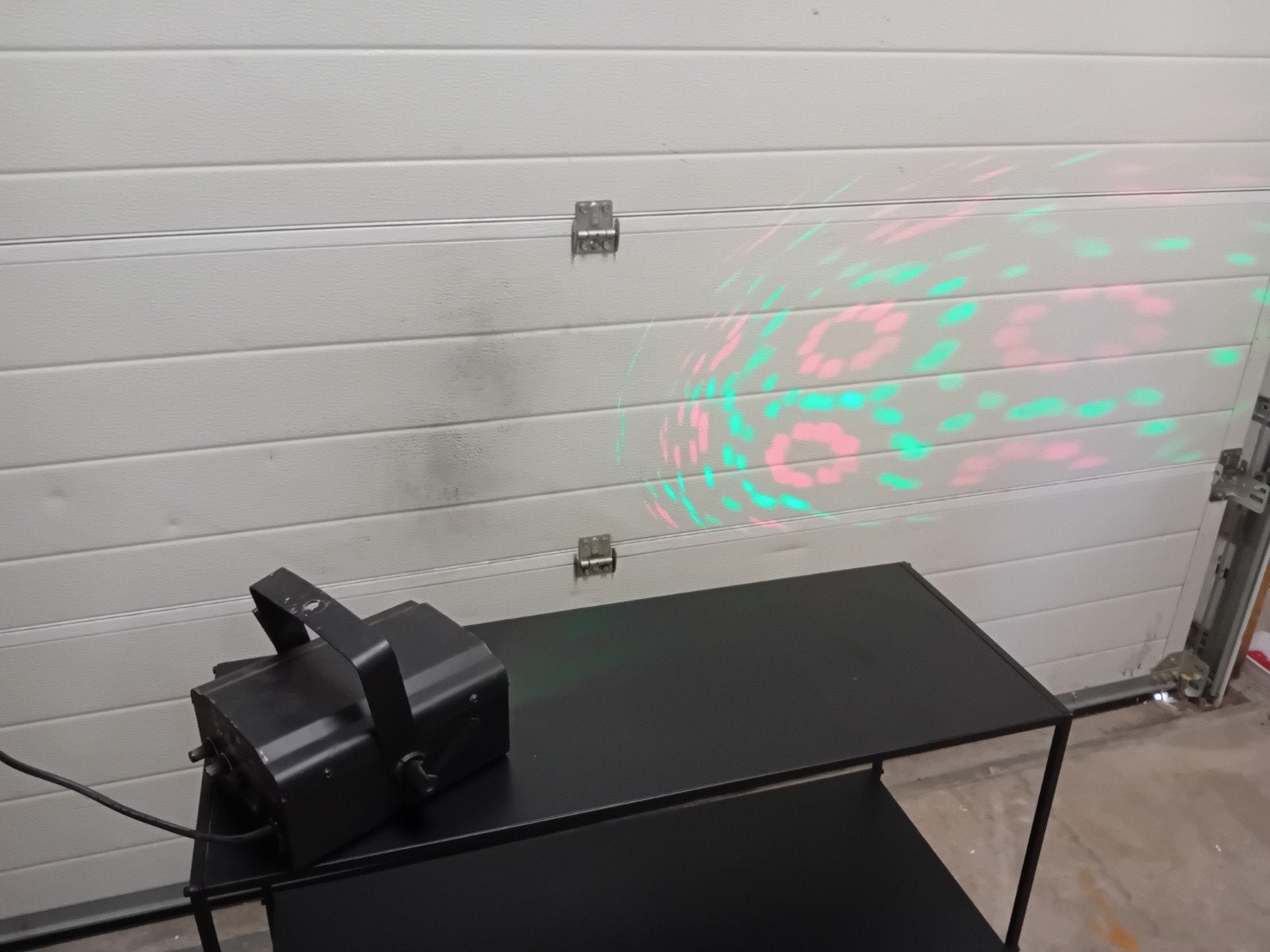 Disco lamp met vrolijke verlichting merk grundig, Muziek en Instrumenten, Licht en Laser, Ophalen of Verzenden, Licht