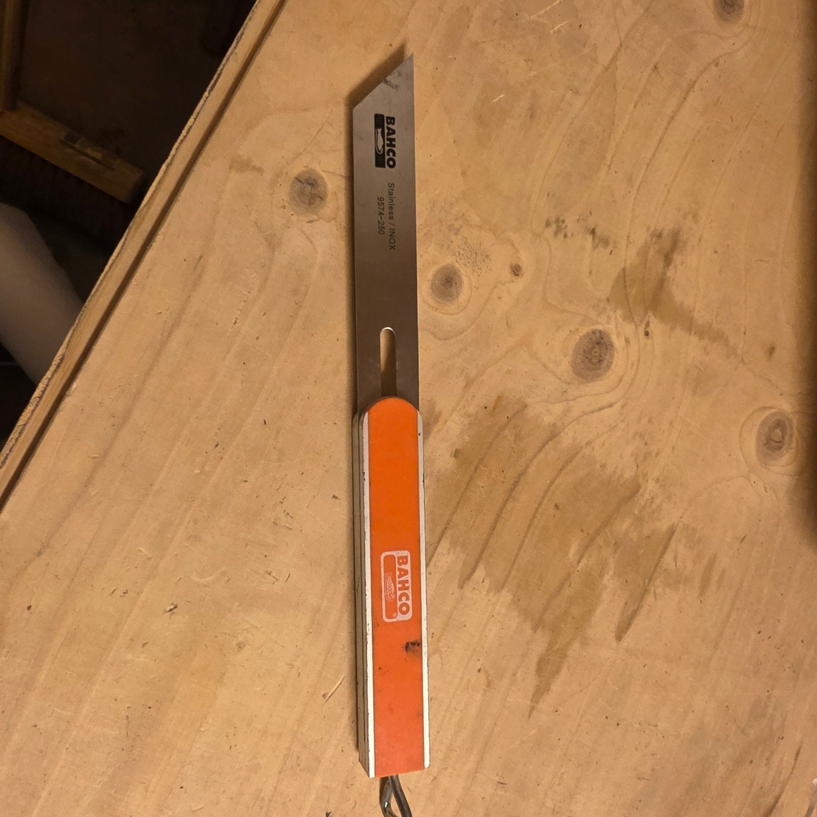 Bahco Stainless/Inox 9574-250 verstelbare winkelhaak, Ophalen of Verzenden, Zo goed als nieuw, Overige typen, Overige merken