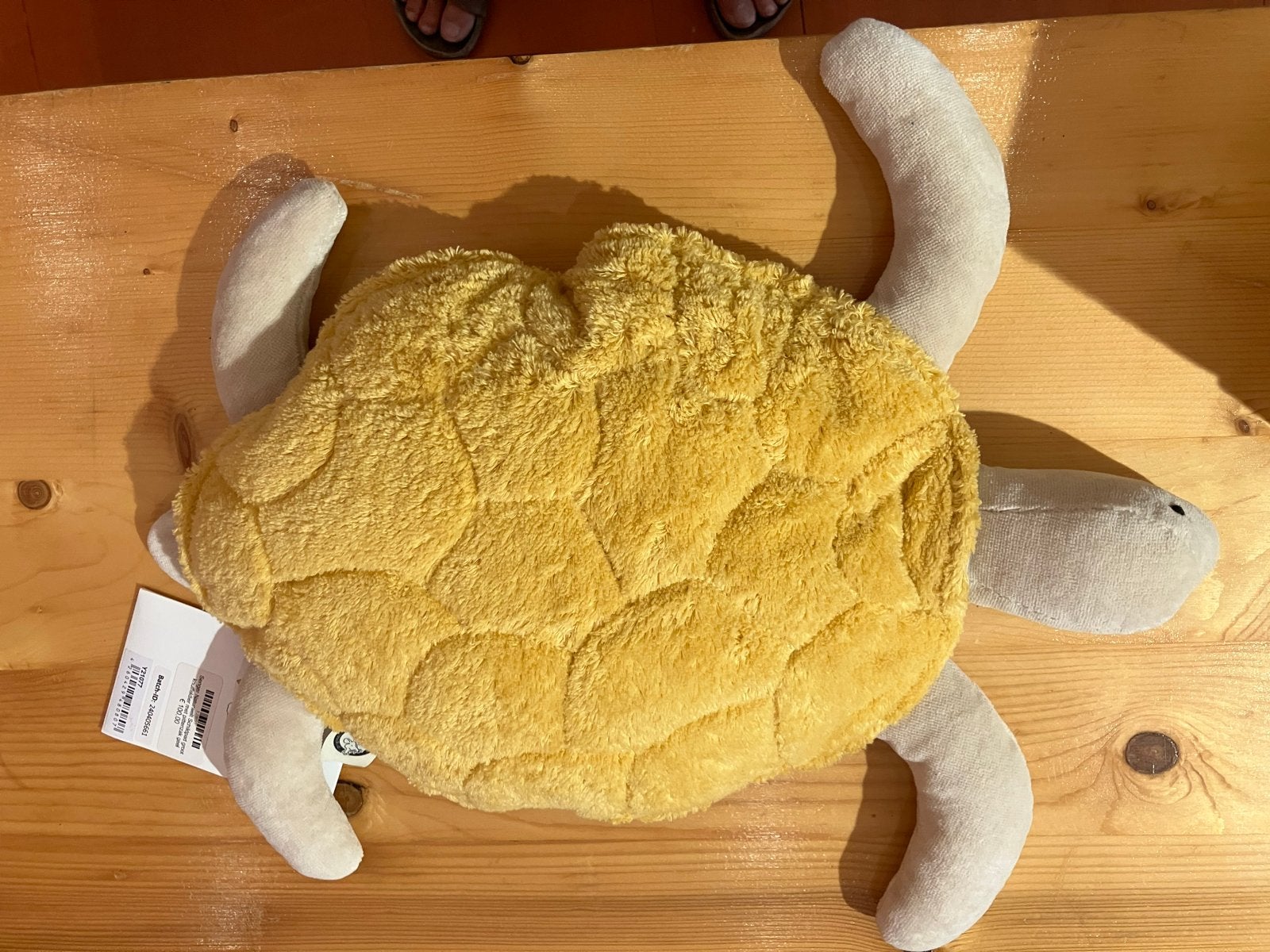 Senger Naturwelt Schildpad Knuffel - Groot Geel, Overige merken, Overige typen, Nieuw, Ophalen of Verzenden