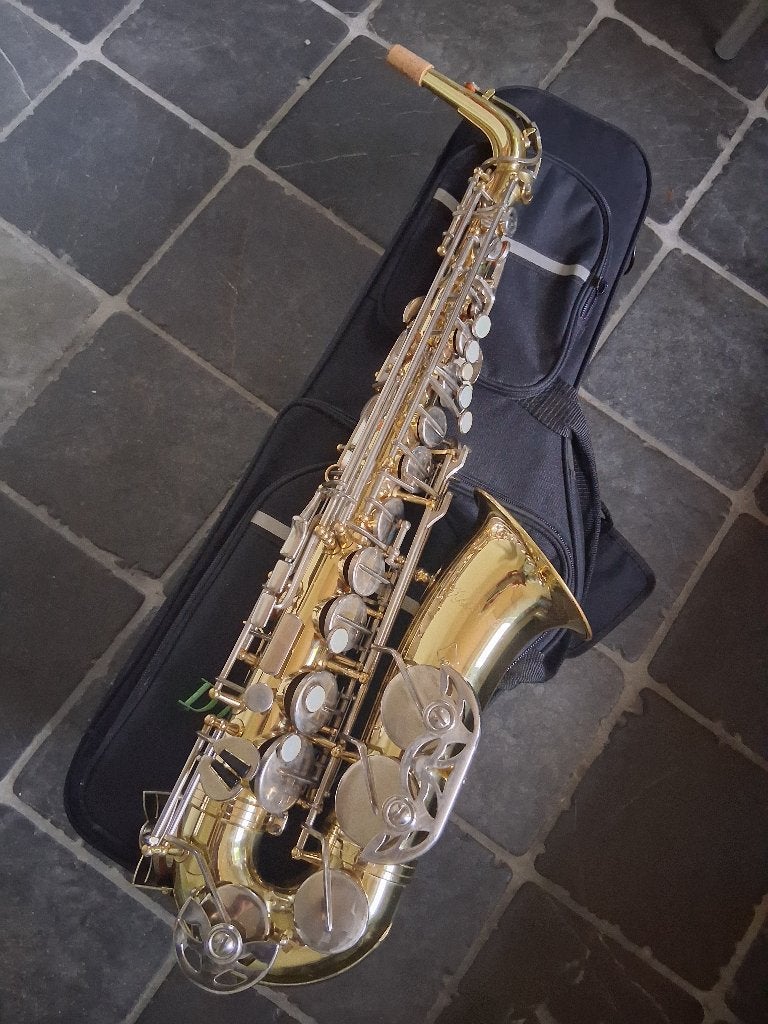 Mistral altsaxofoon, volledig gereviseerd, Muziek en Instrumenten, Ophalen of Verzenden, Gebruikt, Alt