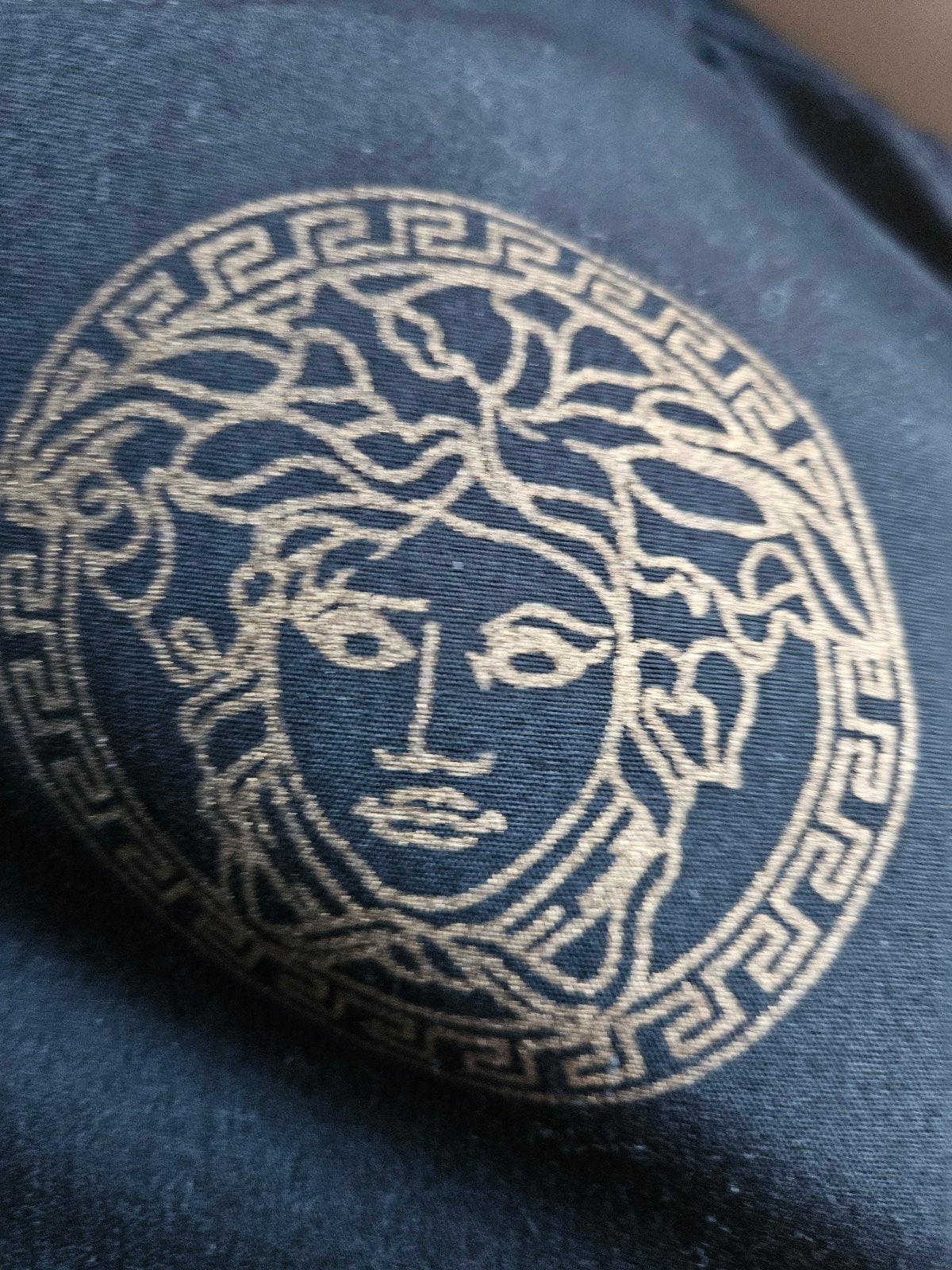Zahedi shirt korte mouw M/48 - Versace vibes vast €27.50, Kleding | Heren, Overhemden, Verzenden, Zwart, Nieuw, Halswijdte 39/40 (M)
