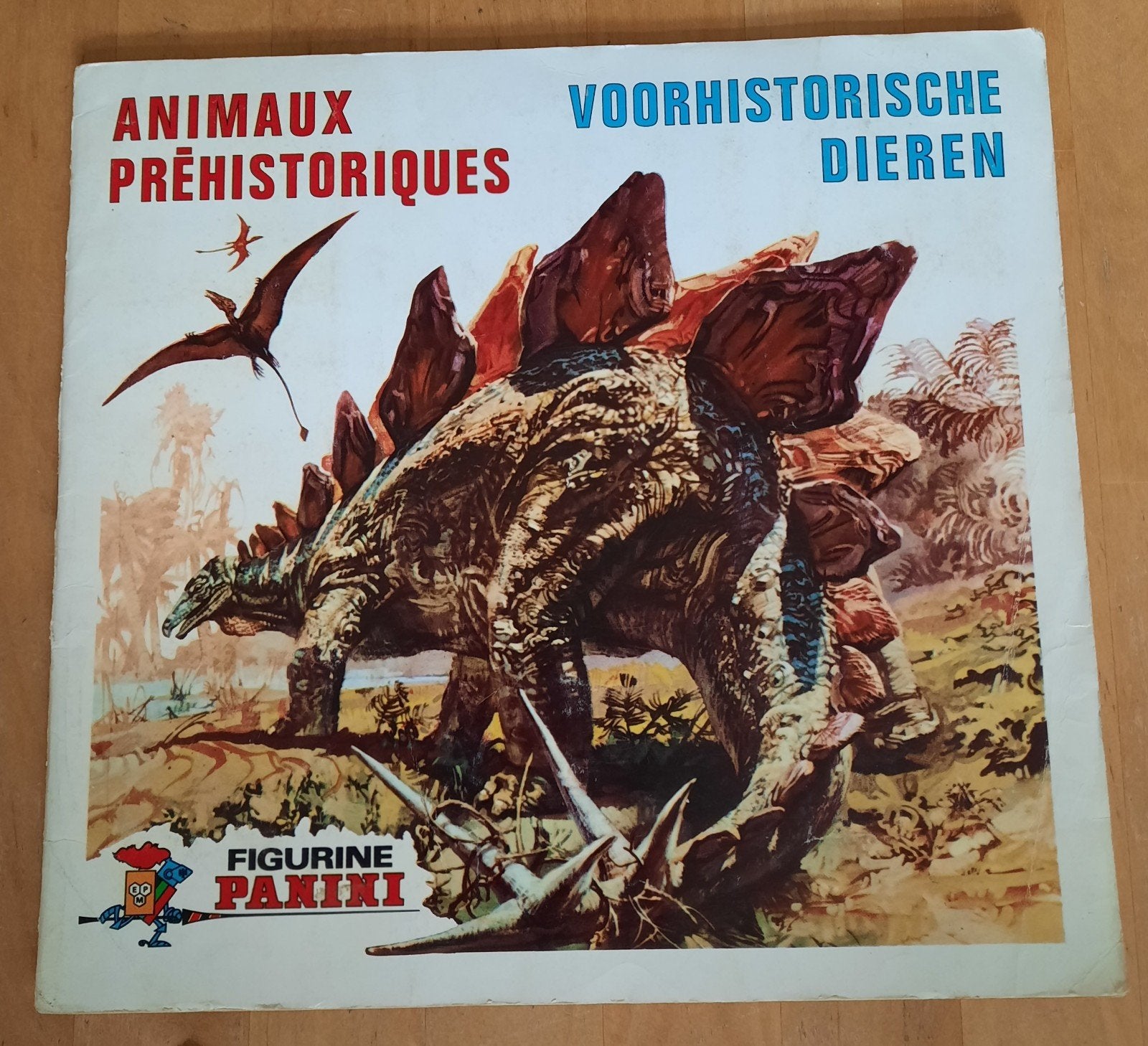 Figurine Panini - Voorhistorische Dieren album 1975, Ophalen of Verzenden, Gebruikt