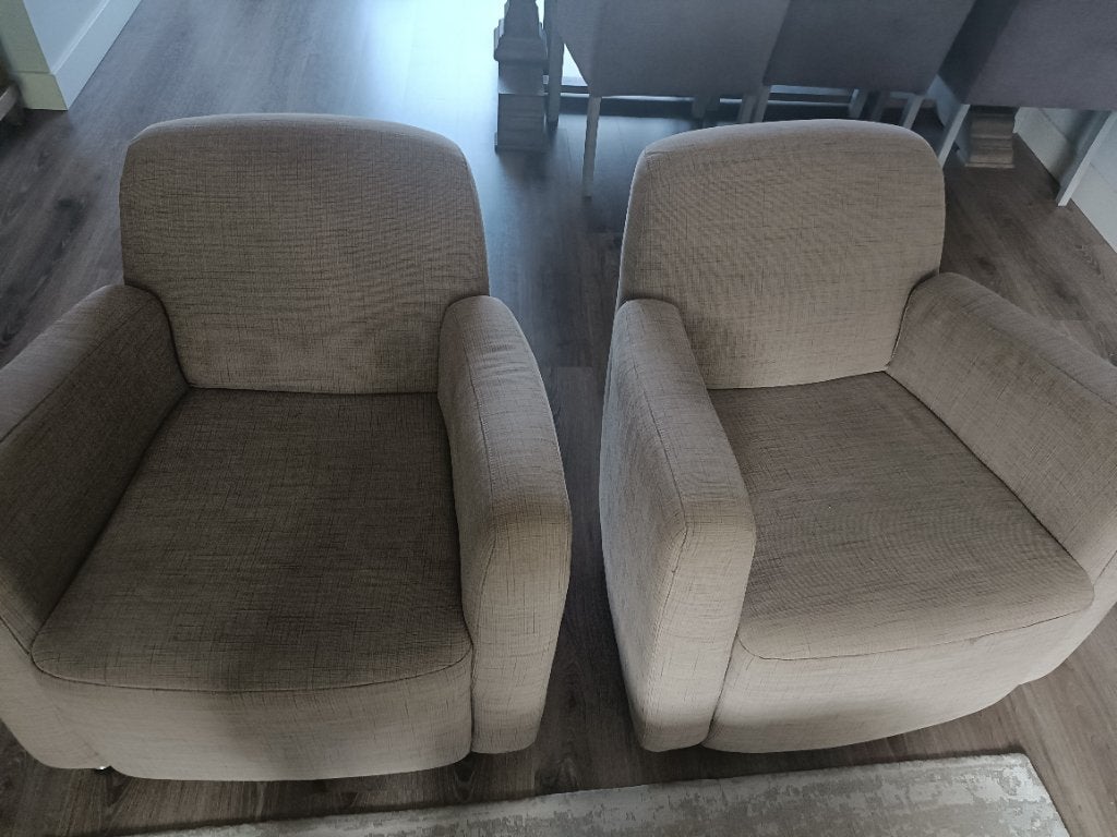 Stoelen, Ophalen, Zo goed als nieuw, Stof, Twee