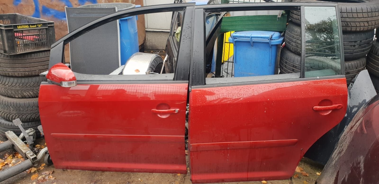 VW TOURAN PORTIEREN LV+LA  BJ 2008, Gebruikt, -, Deur, -