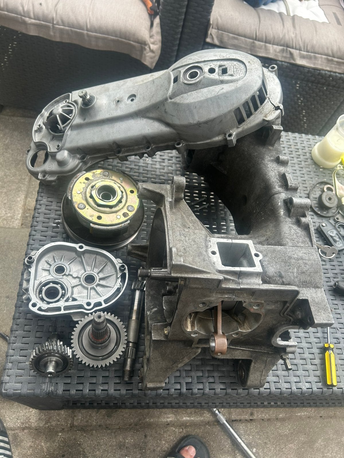 180cc 172cc 150cc 125cc  gilera runner vespa piaggio zip sp, Ophalen of Verzenden, Zo goed als nieuw, Blok, Piaggio