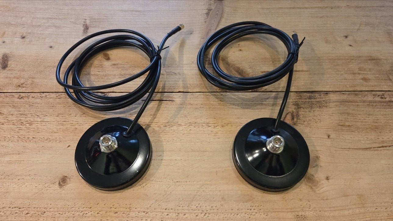 2 x Magnetische antennevoet, Ophalen of Verzenden