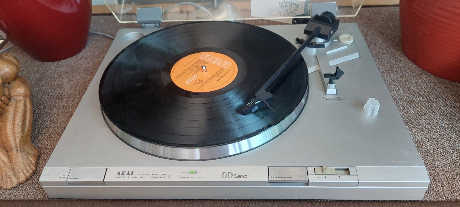 Akai AP-D210, Ophalen of Verzenden, Gebruikt, Platenspeler, Akai