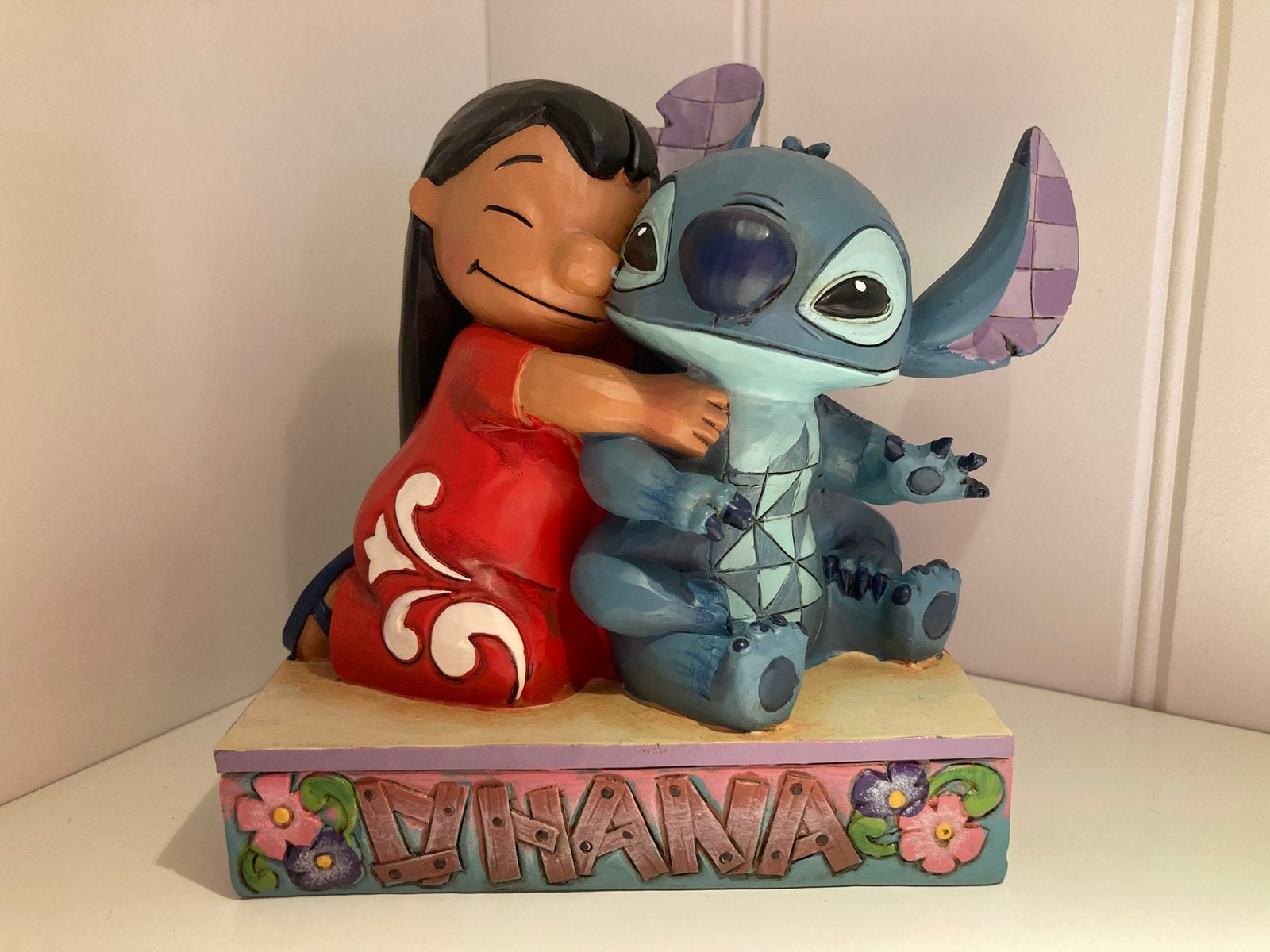 Disney traditions Lilo en Stitch, Ophalen, Overige figuren, Zo goed als nieuw, Beeldje of Figuurtje