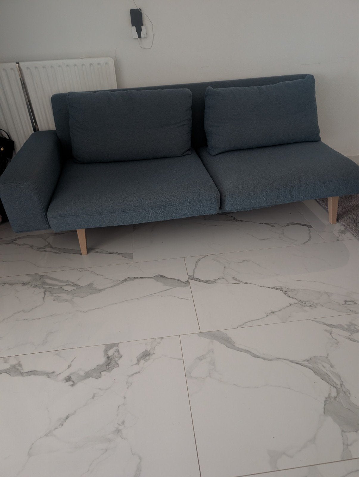 Bank of bankstel 210x95x37, Ophalen, 150 tot 200 cm, Tweepersoons, 75 tot 100 cm