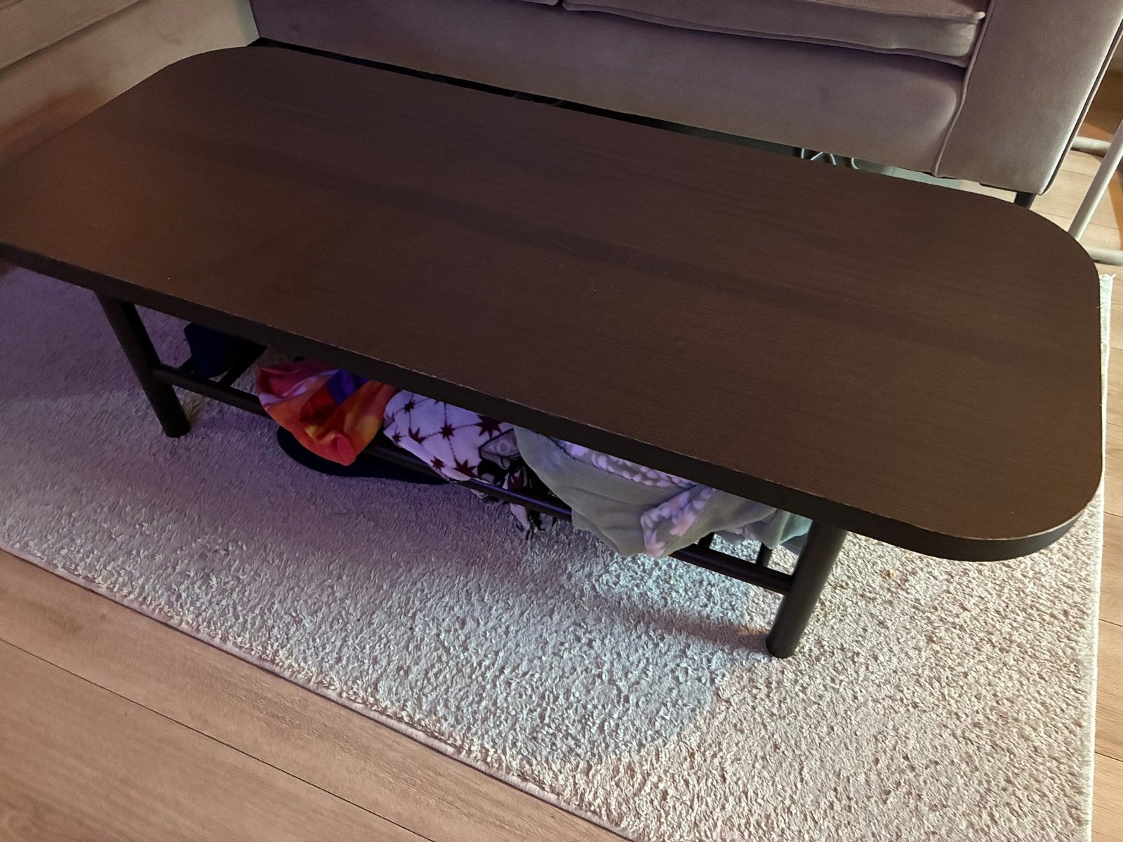 Salon tafel, Ophalen, Gebruikt, 100 tot 150 cm, Minder dan 100 cm