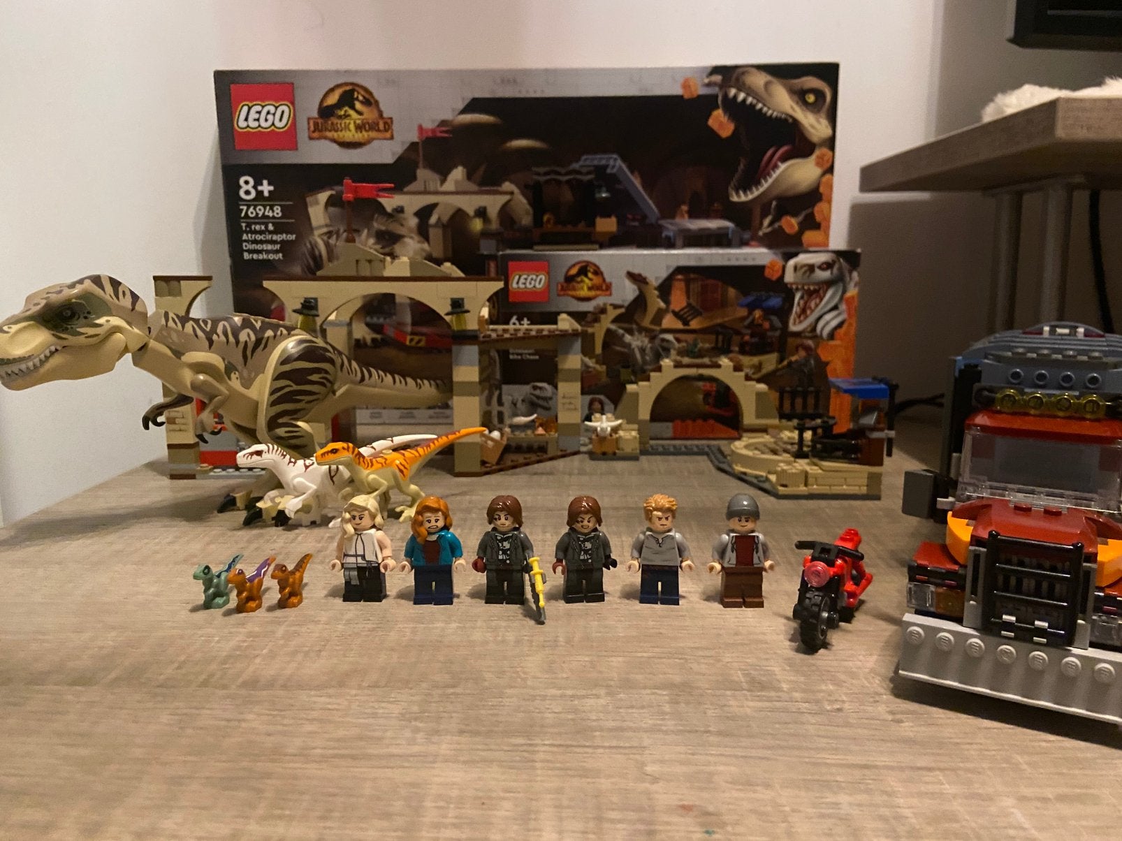 Lego jw Black markets complete collectie, Jurassic World, Lego, Ophalen of Verzenden, Zo goed als nieuw