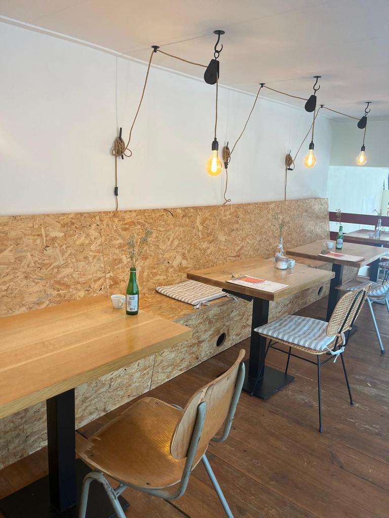 Grote osb bank, Ophalen, Zo goed als nieuw, Rechthoekig, 200 cm of meer