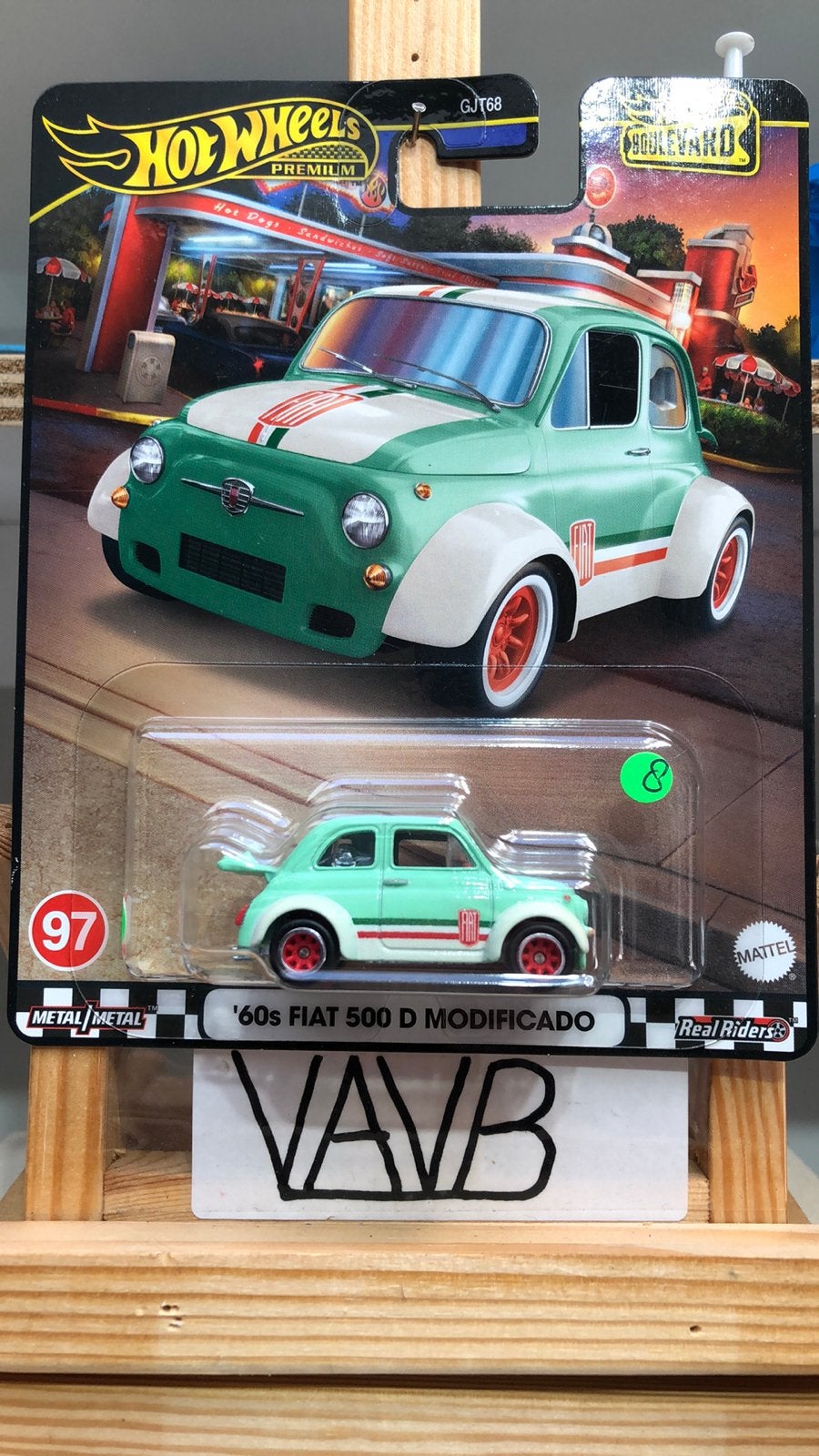 1 fiat 500 D modificado Hot Wheels Hotwheels VAVB nieuw, Ophalen of Verzenden, Nieuw, Auto