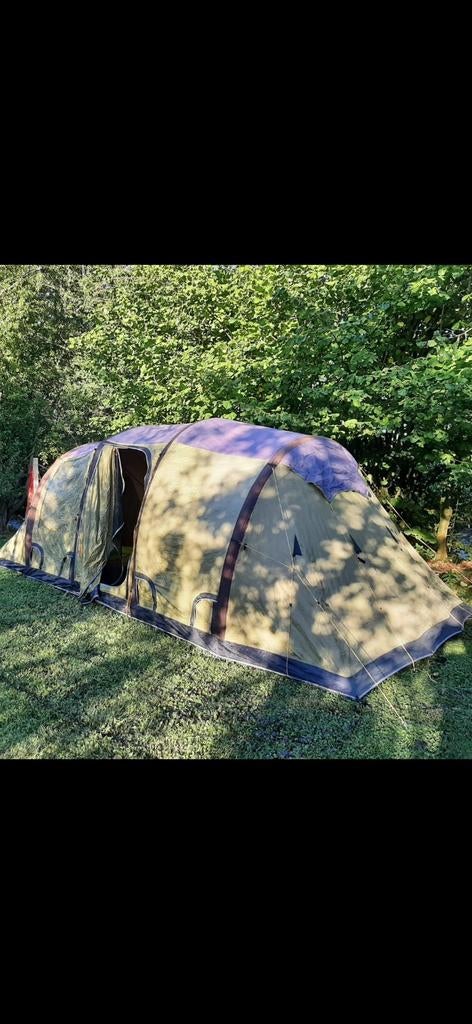 Mooie tent (Vango airbeam infinity 600) aangeboden, Ophalen, Gebruikt, Tot en met 6