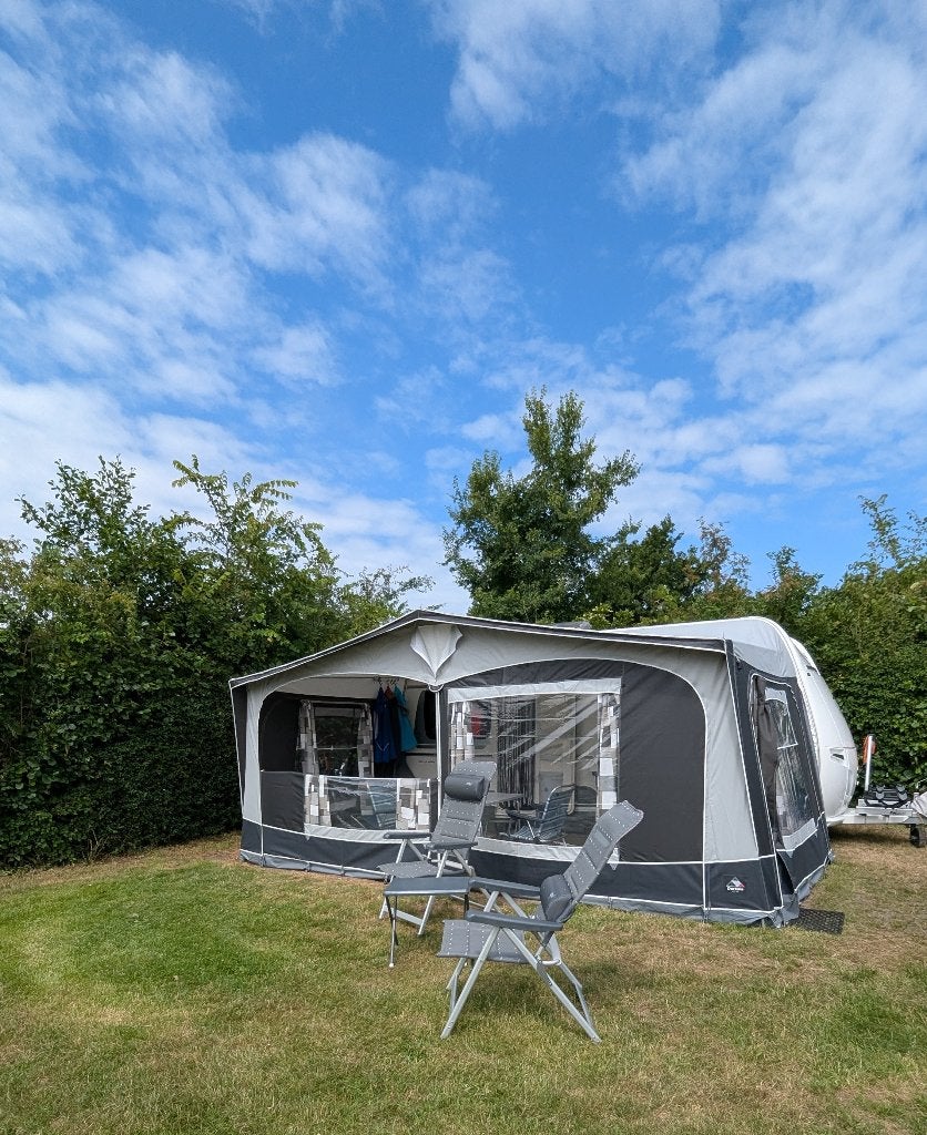 Dorema voortent caravan maat 12, Ophalen, Zo goed als nieuw, Ten Cate All Season 240g/m2, Dorema