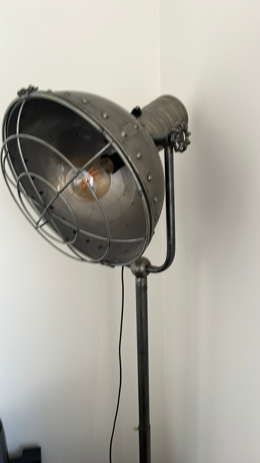 Vloerlamp, Huis en Inrichting, Lampen | Vloerlampen, Ophalen, Zo goed als nieuw, 150 tot 200 cm