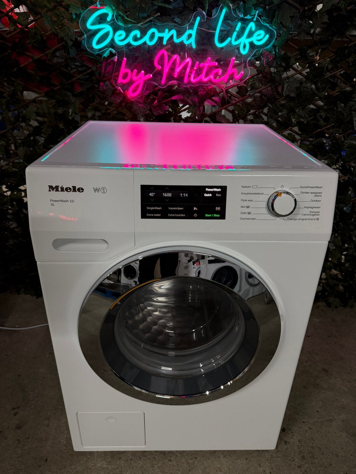 Miele W1 XL PowerWash Wasmachine (Gratis Bezorgen), Ophalen, 8 tot 10 kg, 1600 toeren of meer, Voorlader