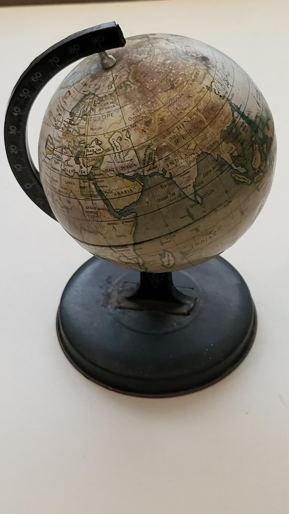 Vintage blikken wereldbol. Reliable Series -  circa 1925, Ophalen of Verzenden