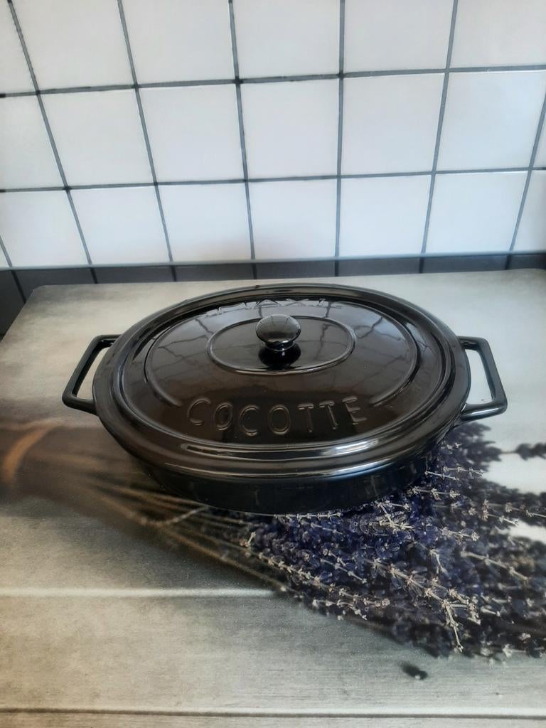 Ovenschaal met deksel, Ophalen, Zo goed als nieuw, Overige materialen, Overige typen