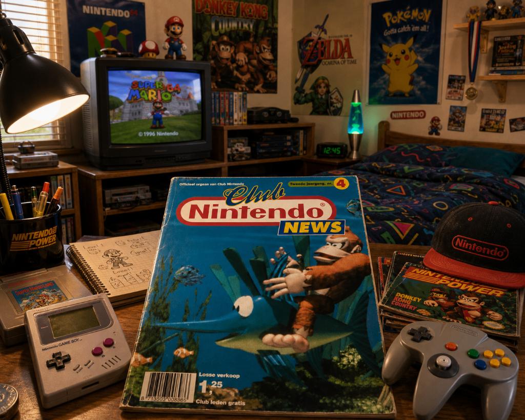 Club Nintendo NEWS 2e Jaargang nr. 4 1994 (DKC), 1 speler, Ophalen of Verzenden, Gebruikt, Vanaf 3 jaar
