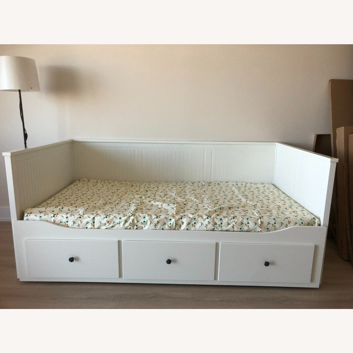 geweldig Ikea Hemnes Bedbank met 3 grote lades, Ophalen, Zo goed als nieuw, Hout, Verstelbaar