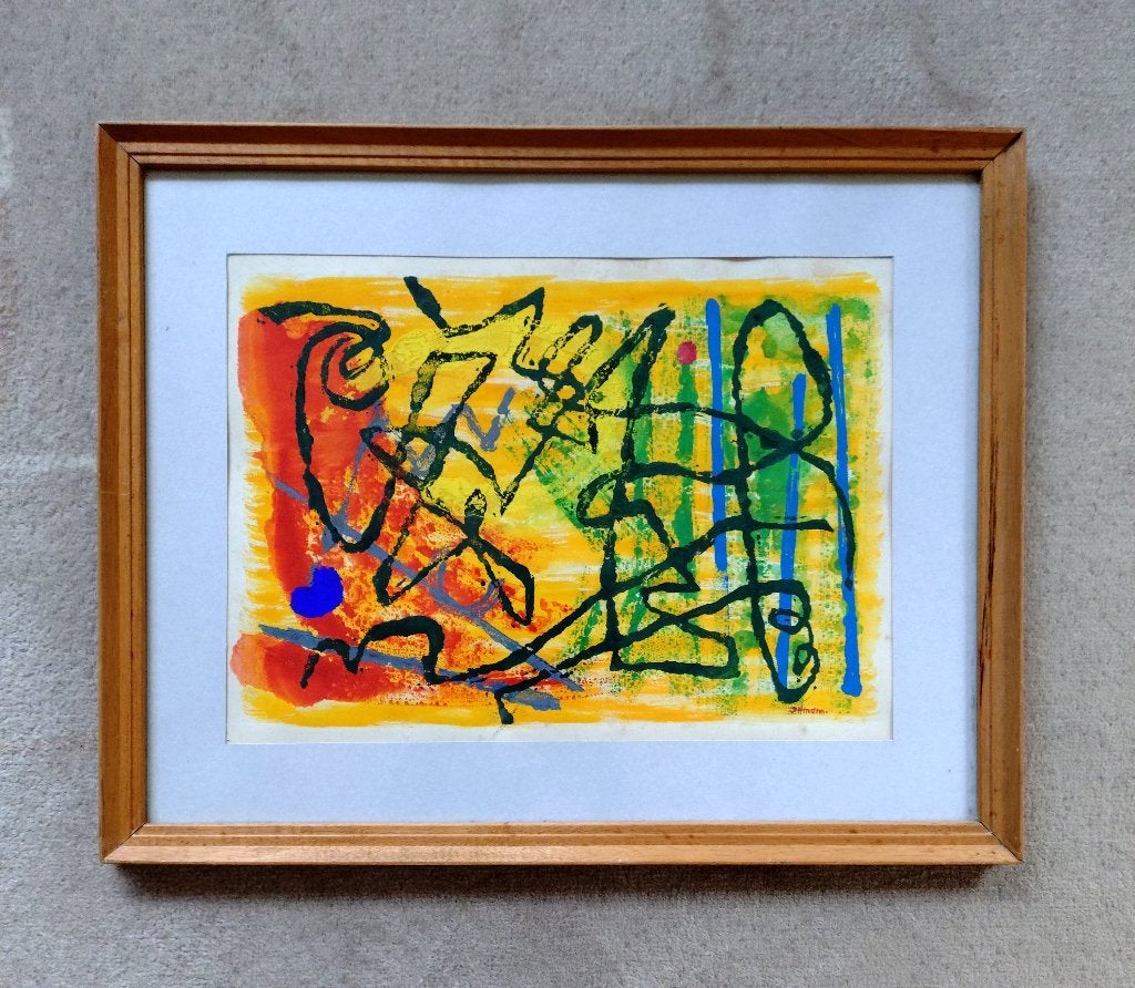 compositie ==Hans Ittmann 1914-1972==gemengde techniek==, Ophalen of Verzenden