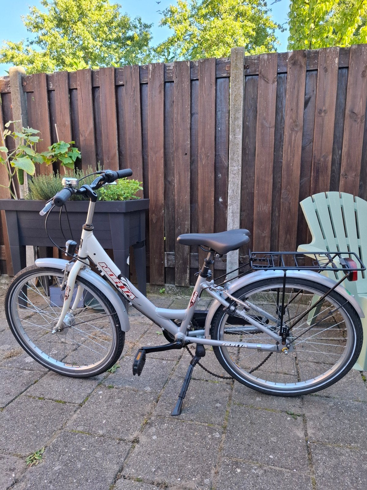 kinderfiets in prima staat alleen ketting eraf., Ophalen, Gebruikt