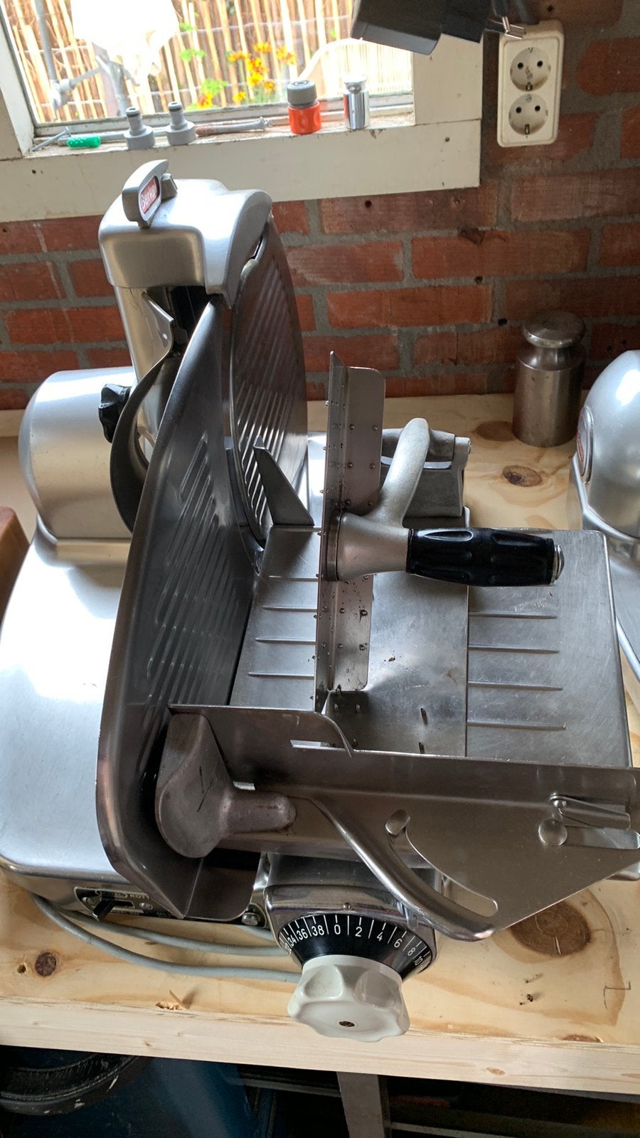 Berkelsnijmachine type 834, Ophalen, Gebruikt