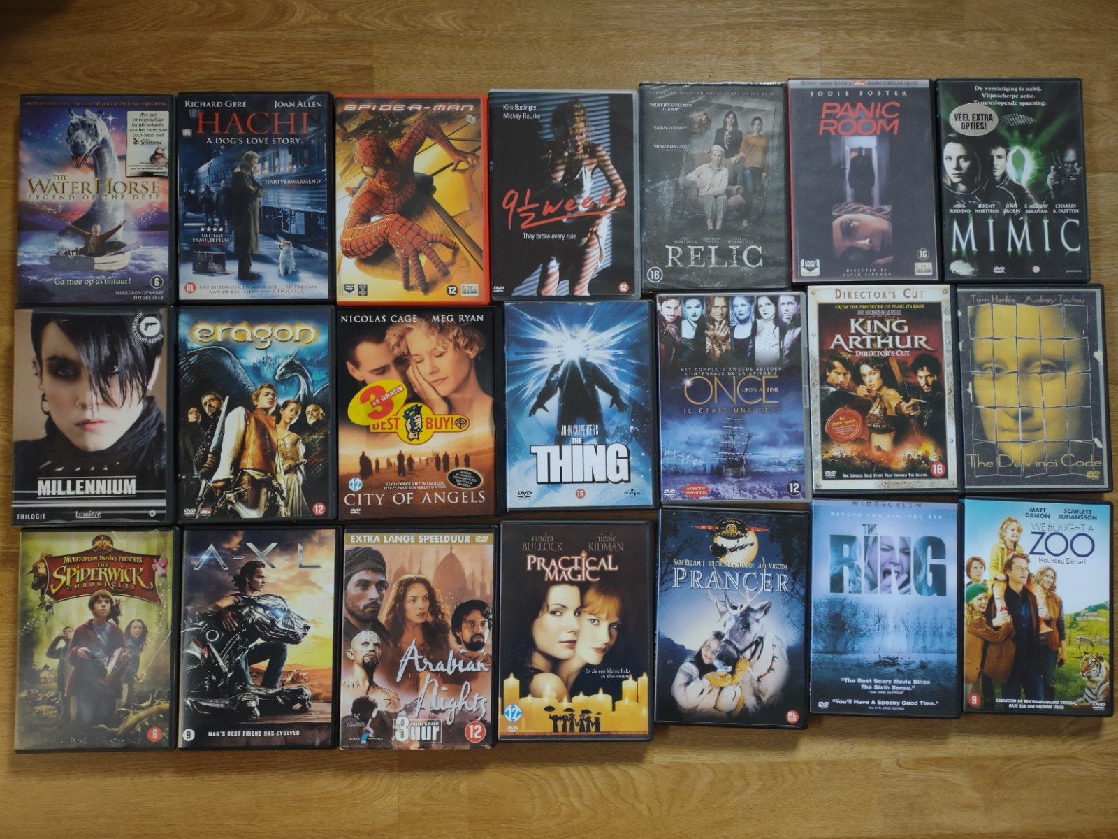 Diverse DVD Collectie: Actie, Drama, Fantasy & Meer, Alle leeftijden, Overige genres, Ophalen of Verzenden, Overige formaten