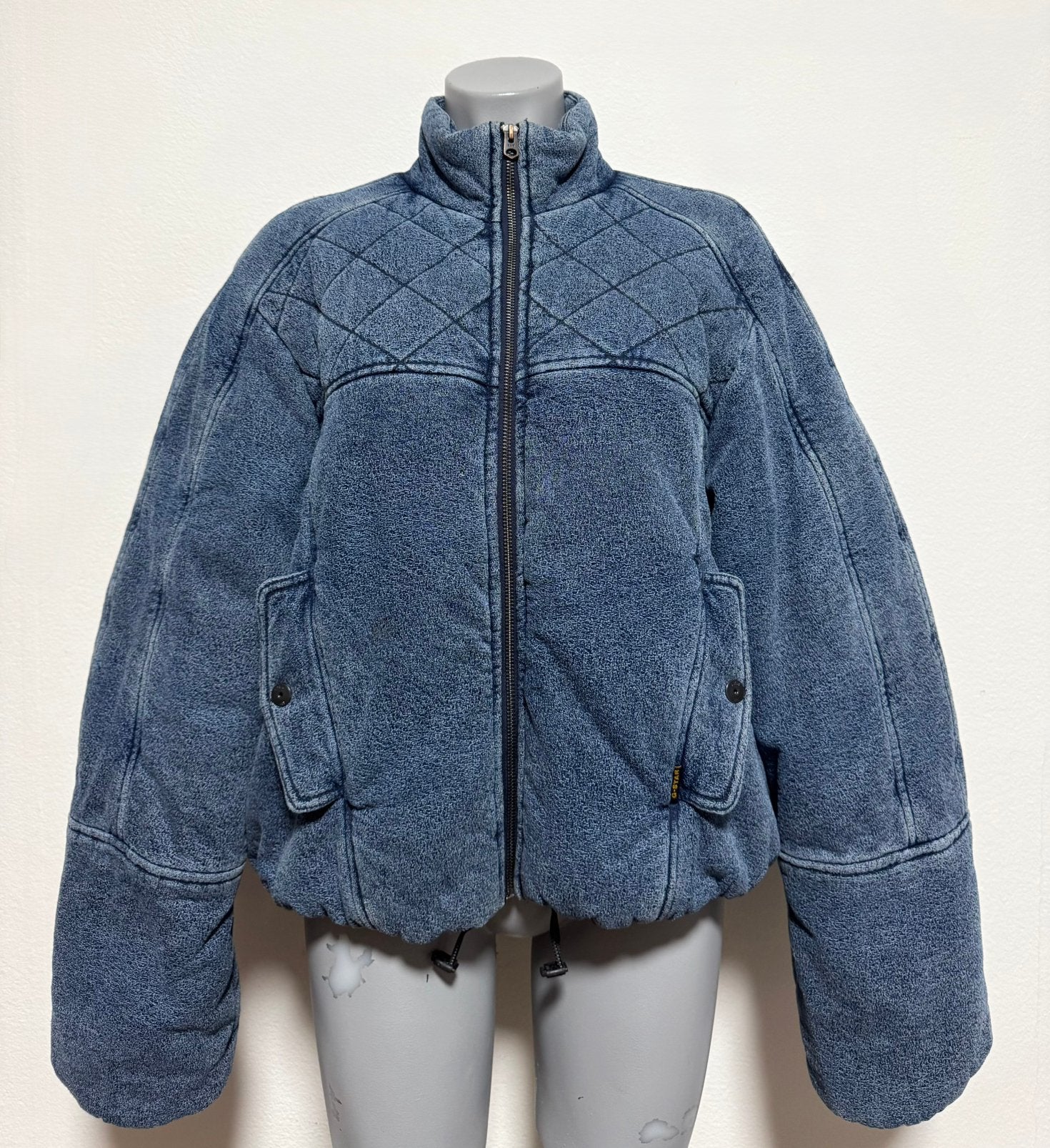 G-Star Raw Padded Cocoon Bomber Maat- M, Verzenden, Nieuw, Maat 48/50 (M), Blauw