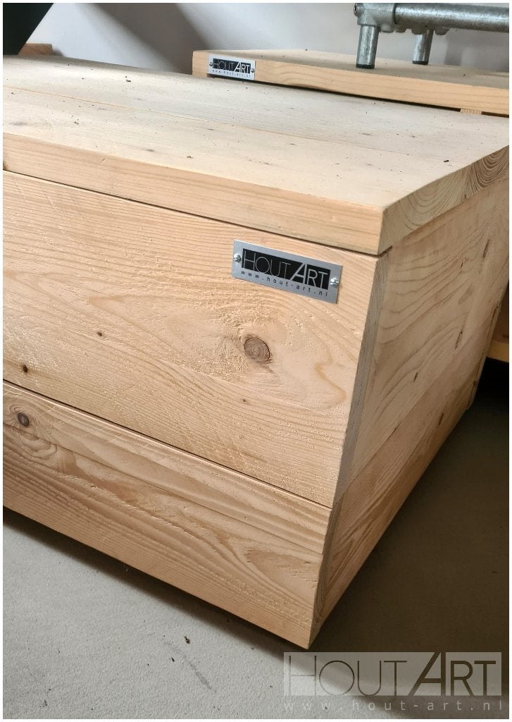 OUTLET SALONTAFEL STEIGERHOUT, 100 tot 150 cm, Info@hout-art.nl, Landelijk, Hoeves 3 in Schijndel