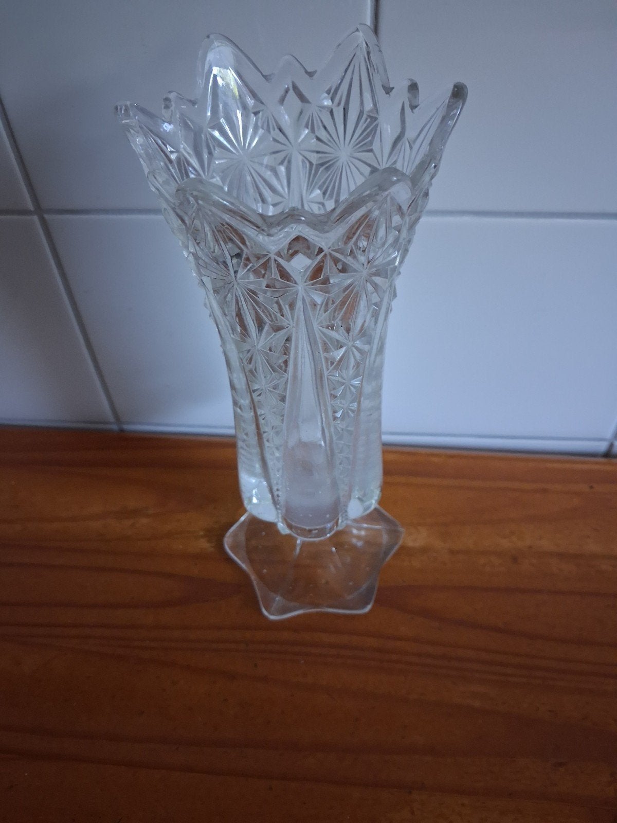 Antieke vaas ( kristal ? ), Ophalen