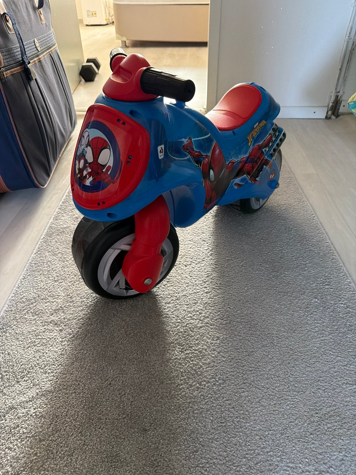 Spiderman loopmotor voor kinderen, Kinderen en Baby's, Ophalen, Gebruikt, Loopfiets