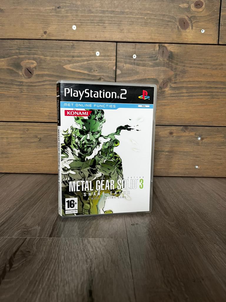 Metal Gear Solid 3 Snake Eater - PS2, Spelcomputers en Games, Games | Sony PlayStation 2, Avontuur en Actie, Vanaf 18 jaar, 1 speler