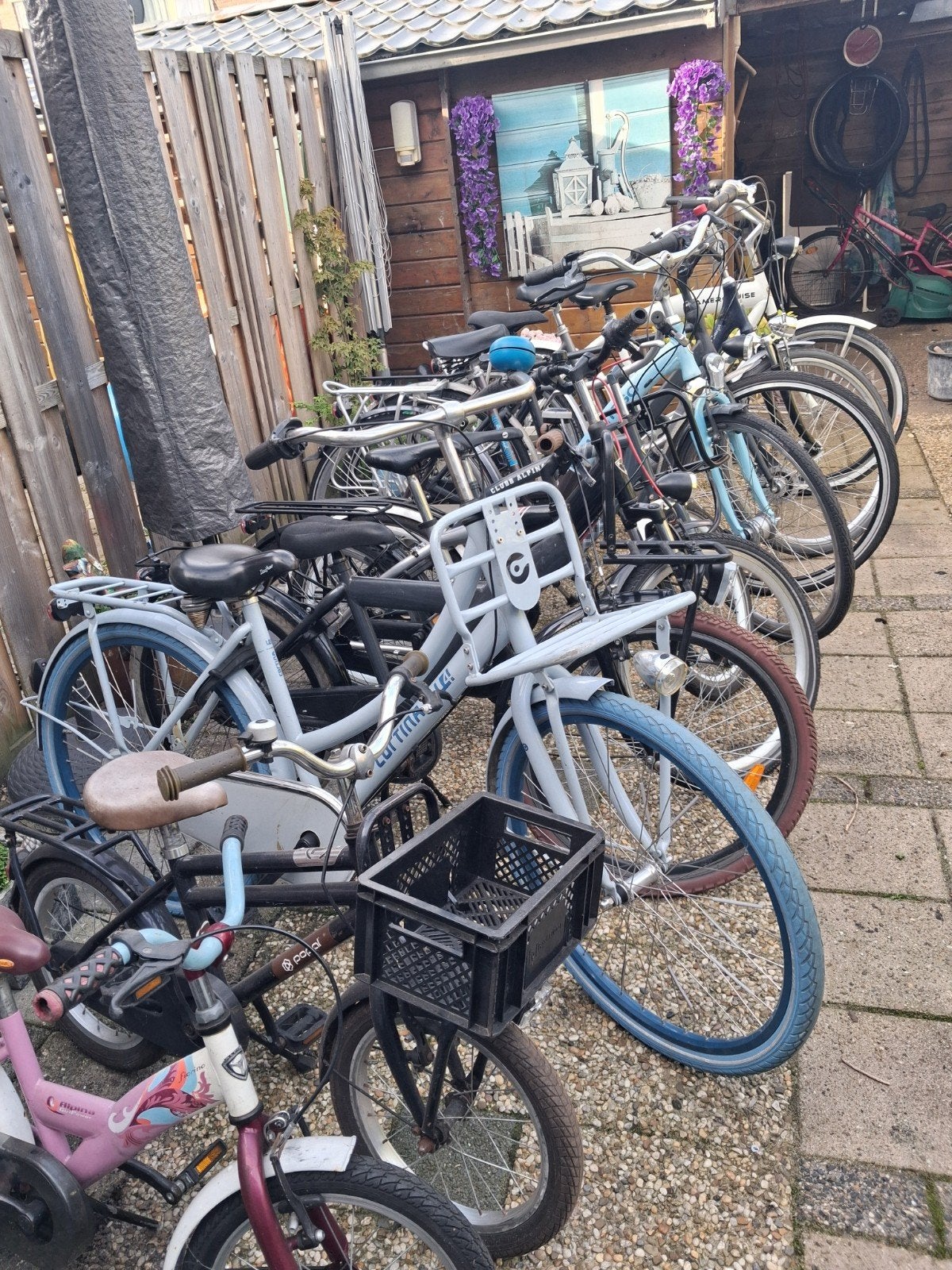 fietsen, Ophalen, Gebruikt