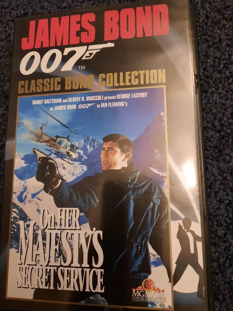 ON HER MAJESTY'S SECRET SERVICE! Aktie Klassieker Op VIDEO!, Ophalen of Verzenden, Zo goed als nieuw, Actie en Avontuur, Vanaf 12 jaar