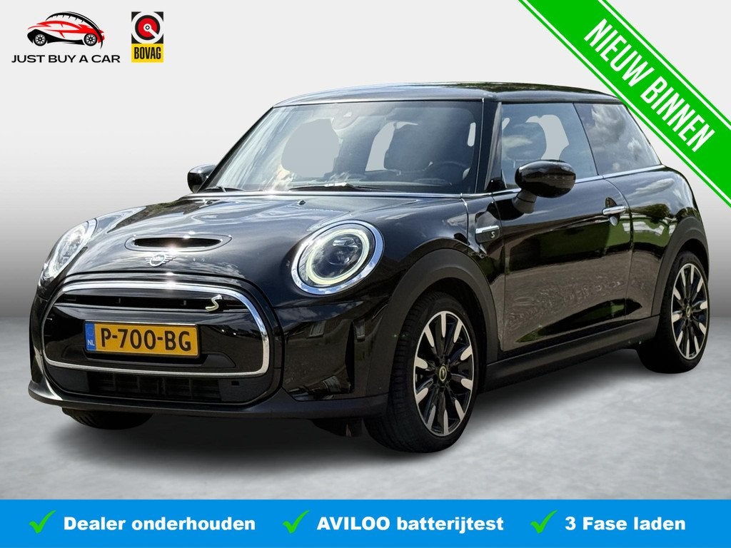 MINI Electric Business Edition 33 kWh SOH 96,7% / Harman-Kar, 4 stoelen, Leder en Stof, Origineel Nederlands, 184 pk